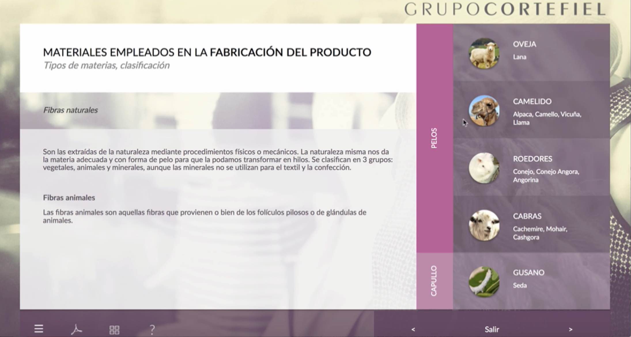 LIBRO DE PRODUCTO CORTEFIEL