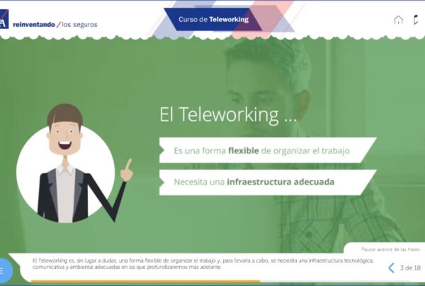 Curso de e-learning sobre Teleworking y trabajo híbrido