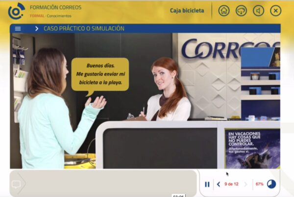 Píldoras interactivas para formación operativa en Correos